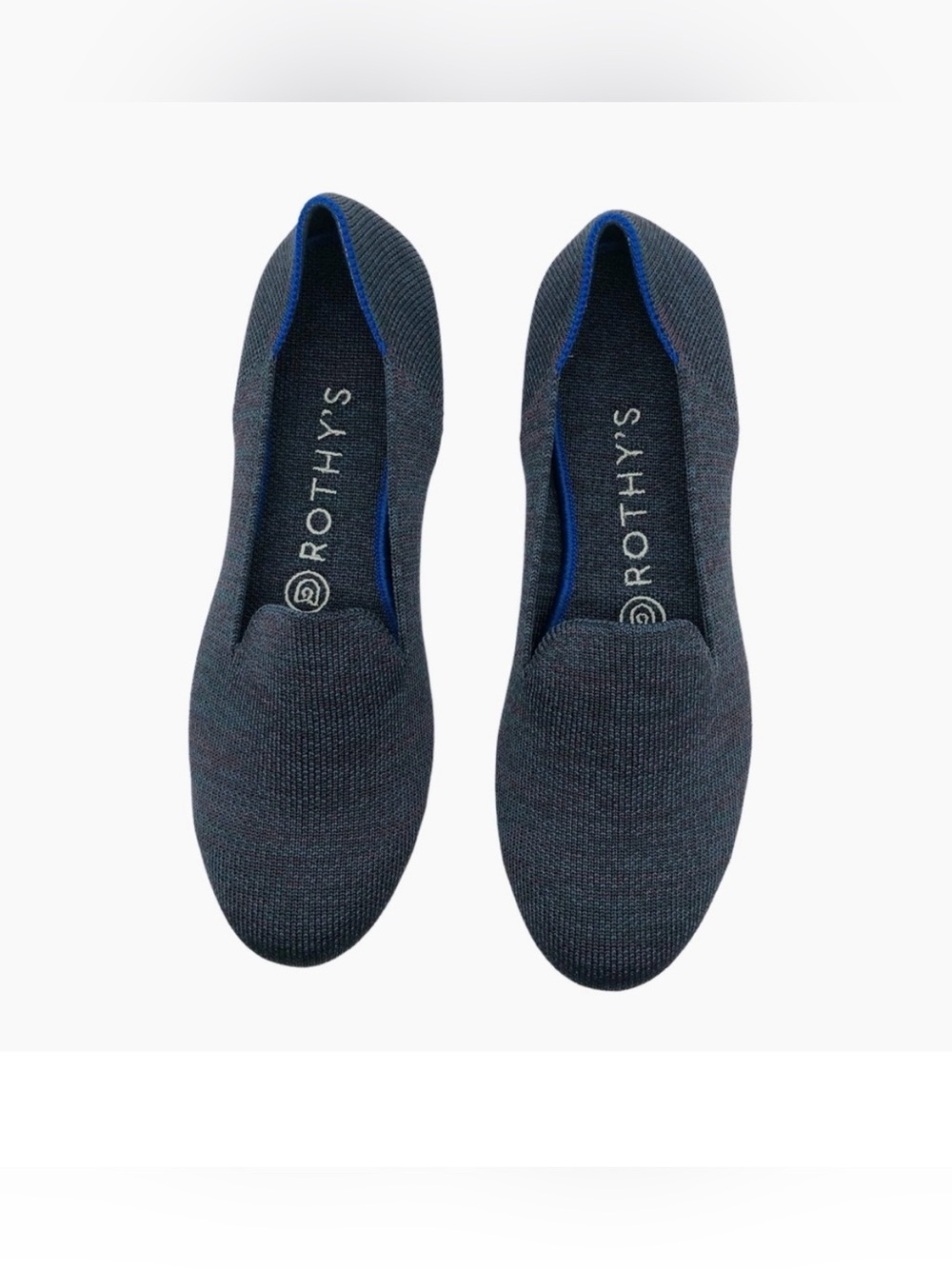 Rothy's The Loafer Navy Heather Multicolor Women's Size 8 Limited
Edition OG